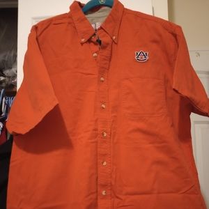 Men's UA, Auburn University button up Shirt XL